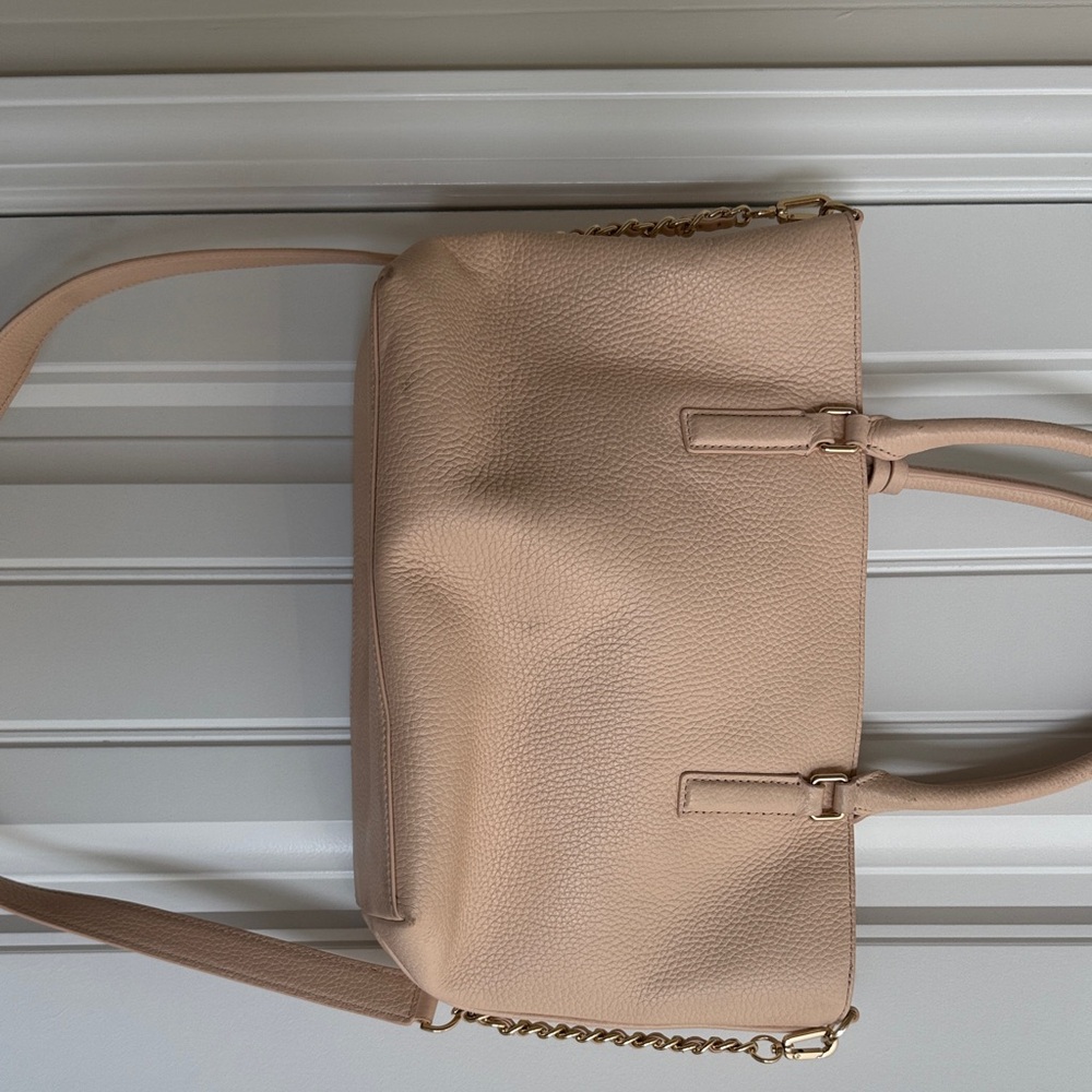 Tory Burch Beige Tote with Tassel - Picture 3 of 6